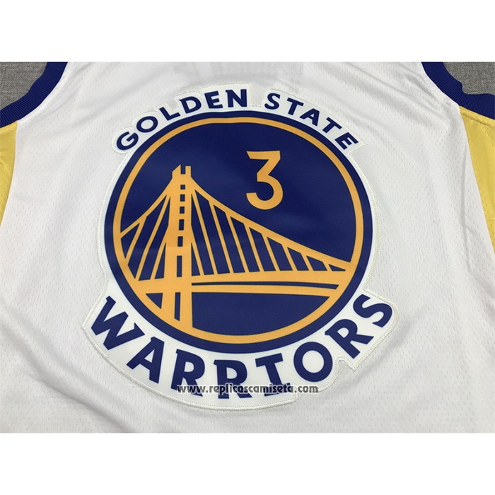Camiseta Golden State Warriors Jordan Poole #3 Association Blanco